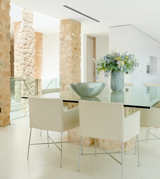 Dining areaResa estates cala comte for sale Ibiza .jpg